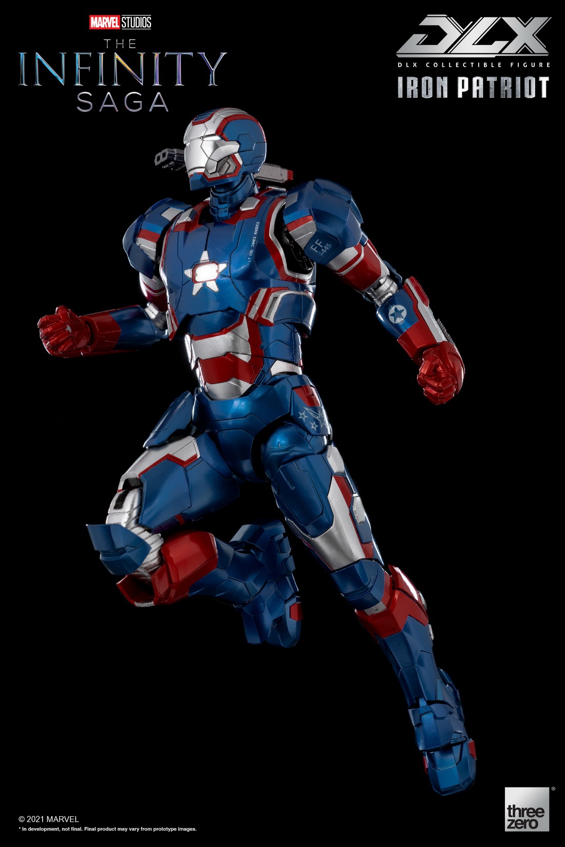 threezero 3Z02570C0 DLX The Infinity Saga - Iron Patriot