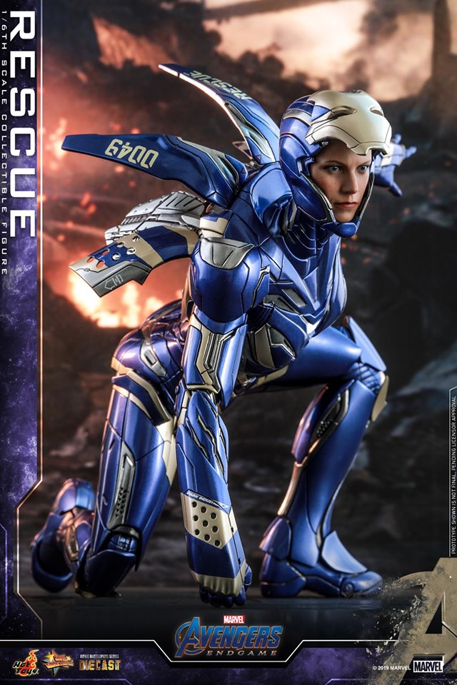Hot Toys MMS538D32 Avengers: Endgame - Pepper Potts in Rescue Armor