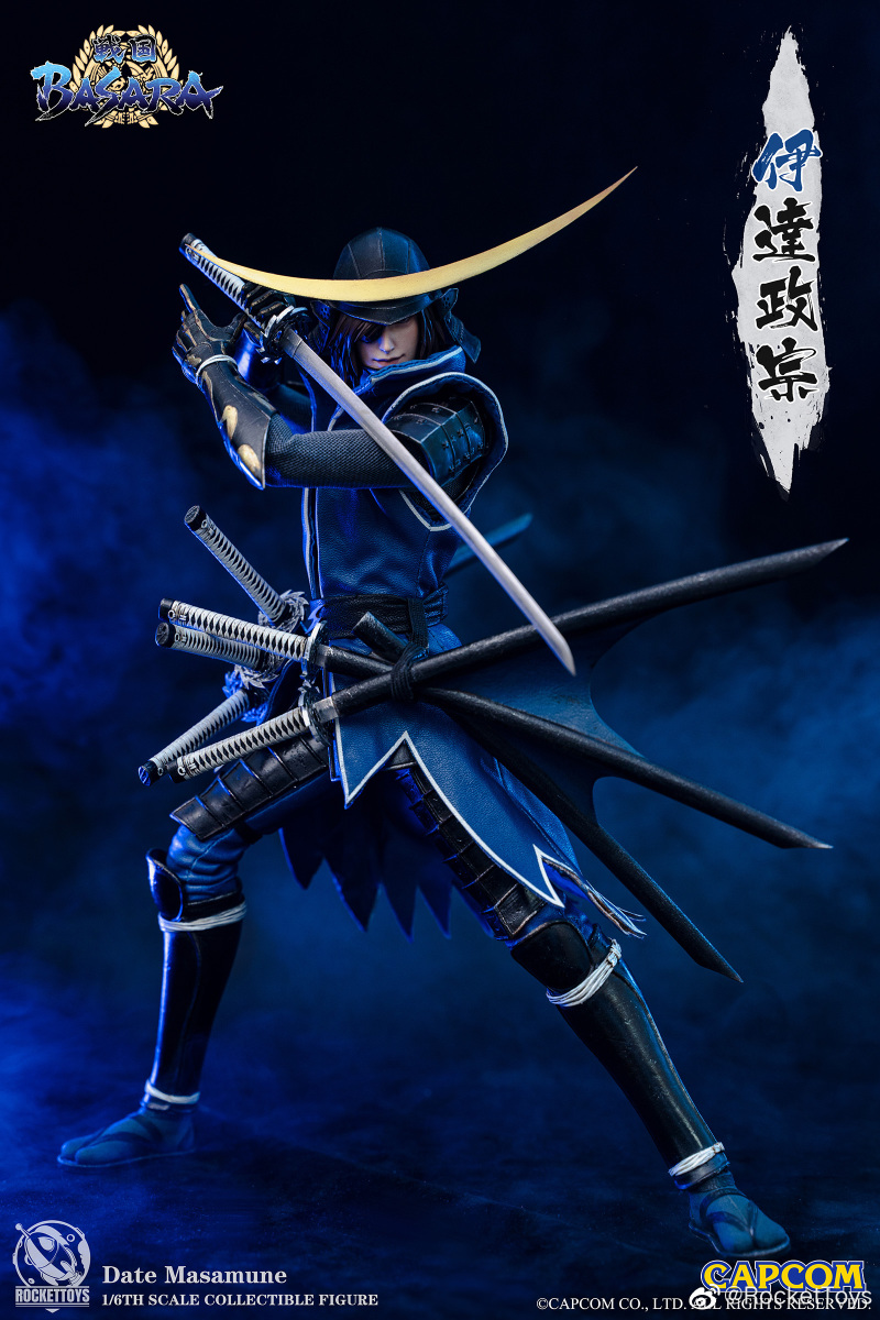 ROCKETTOYS x CAPCOM ROC-001 1/6 Sengoku Basara - Date Masamune
