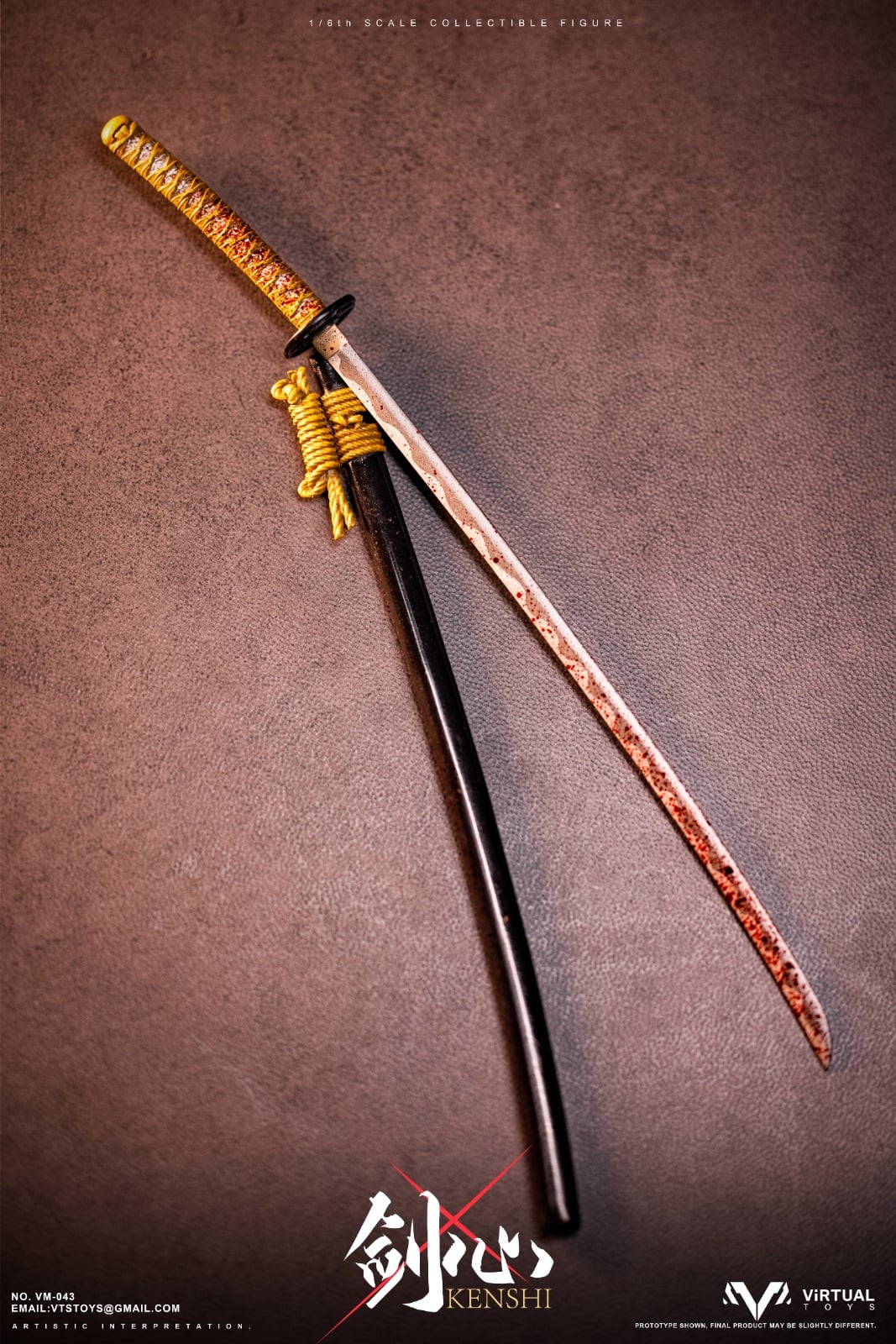 VTSTOYS VM-043B 1/6 KENSHI (Final Battle Ver.)