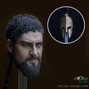 BY ART 1/6 300 Headsculpt and Helmet