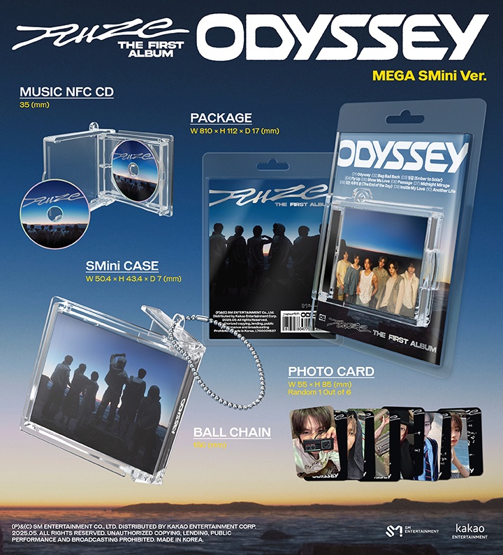 [PRE] RIIZE The 1st Album [ODYSSEY]