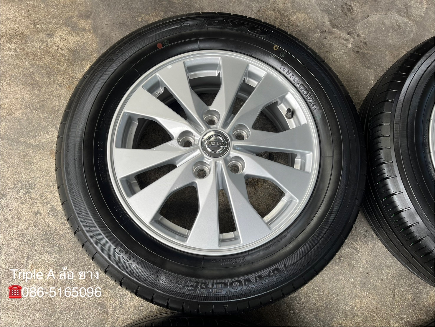 ✨ล้อแม็กพร้อมยางป้ายแดง✨5รู114 Nissan Serena รุ่นใหม่ล่าสุด ขอบ 15💖ใหม่กริ๊บ💖