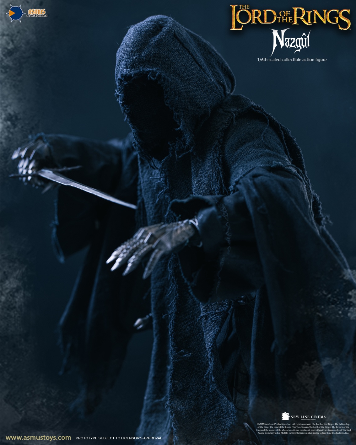 Asmus Toys LOTR005V2 1/6 The Lord of The Rings - Nazgûl
