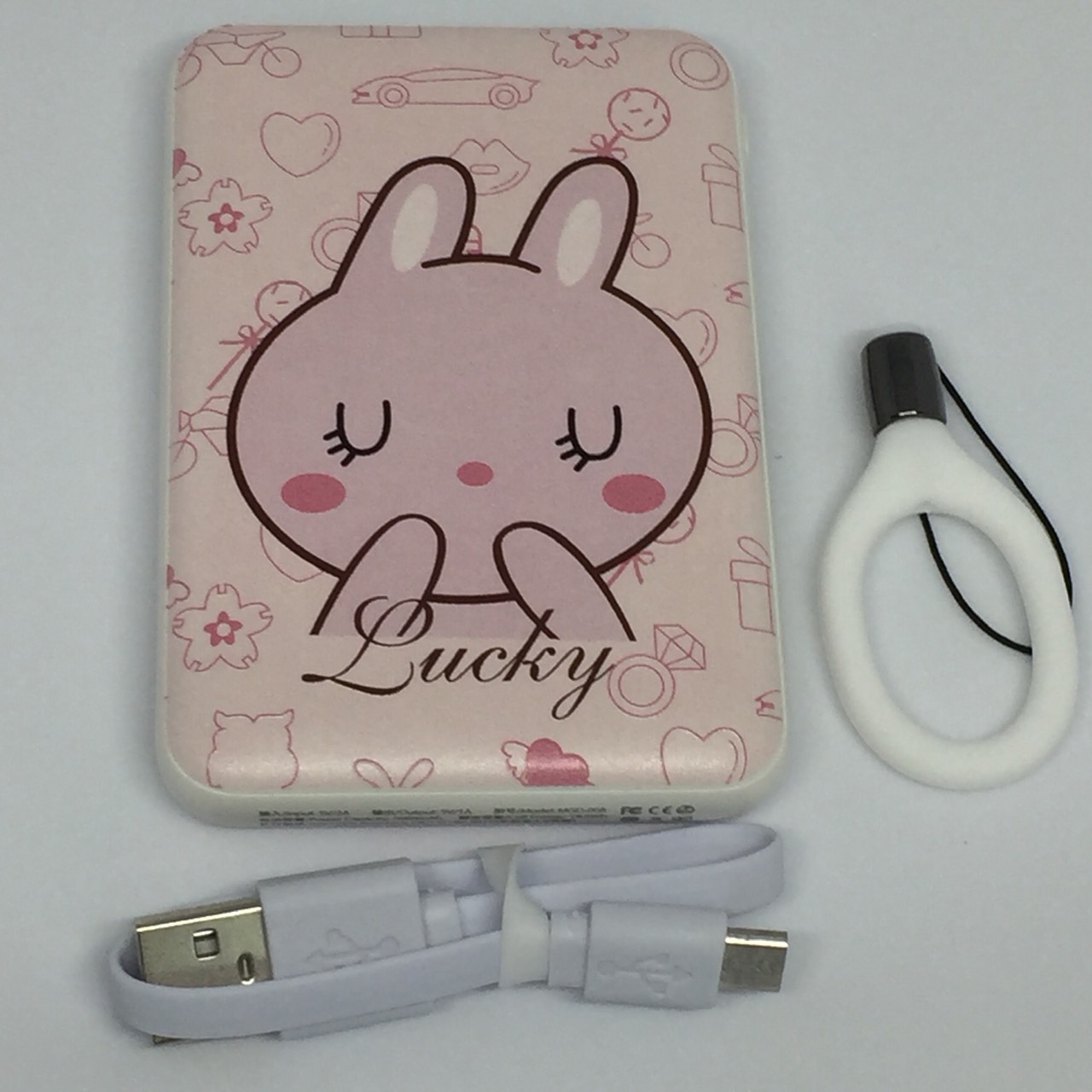 แบตสำรองลายการ์ตูนลายน่ารัก(Joy Room) ความจุ5000mAh (พร้อมสายห้อย)