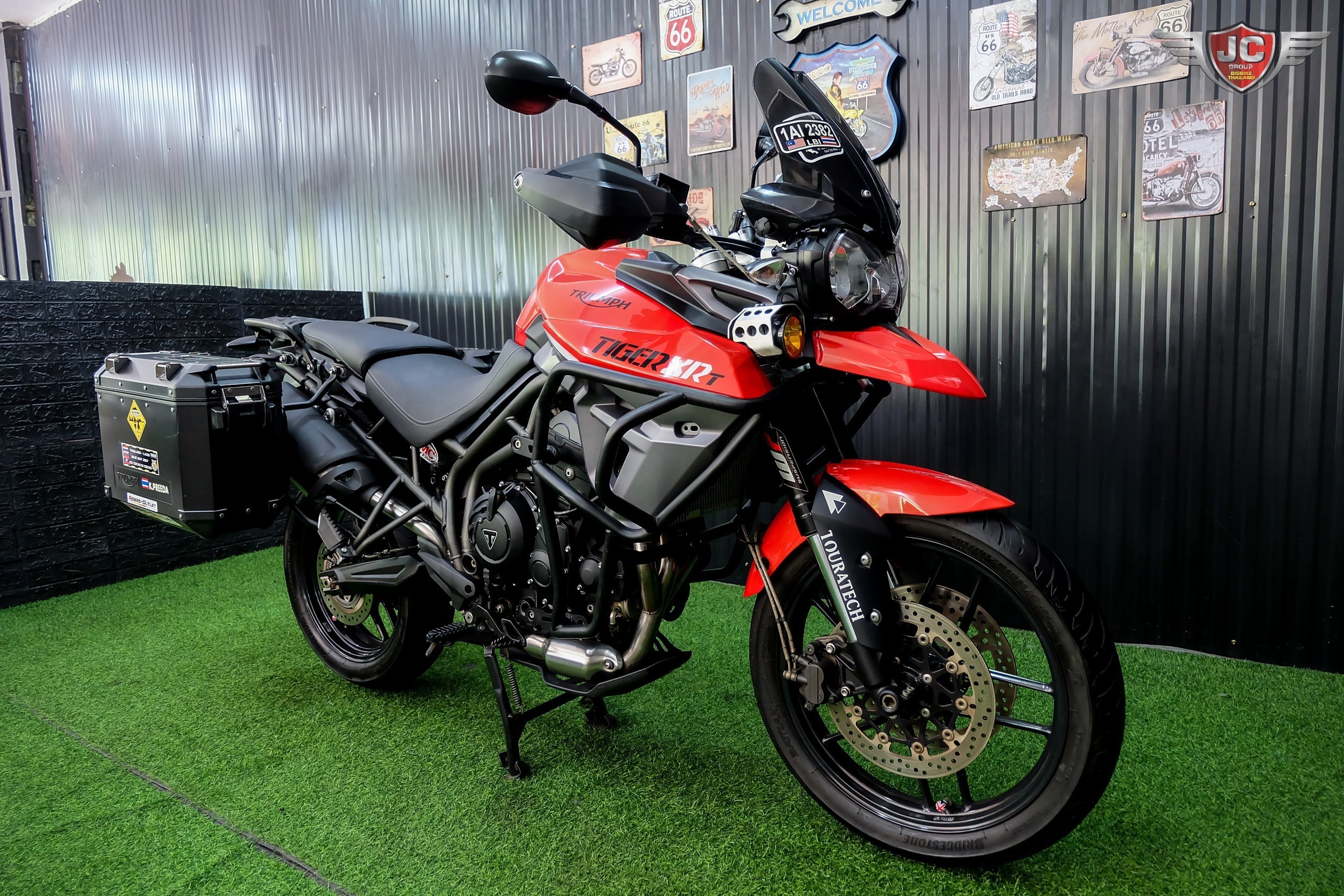 🐯 เสือส้มมาแล้ววว....เอาใจสาย Touring กันหน่อย 🤗 Tiger800XRT จดปี2017 Top สุดในรุ่นล้อแม็ค‼️