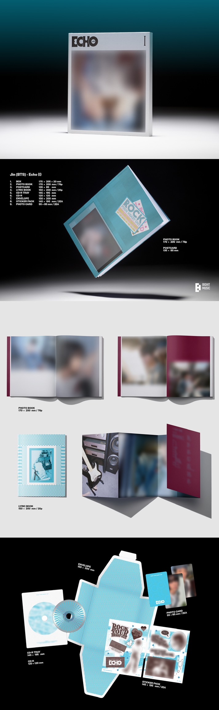 [PRE] ❌ไม่มีของแถม BTS JIN 'Echo'