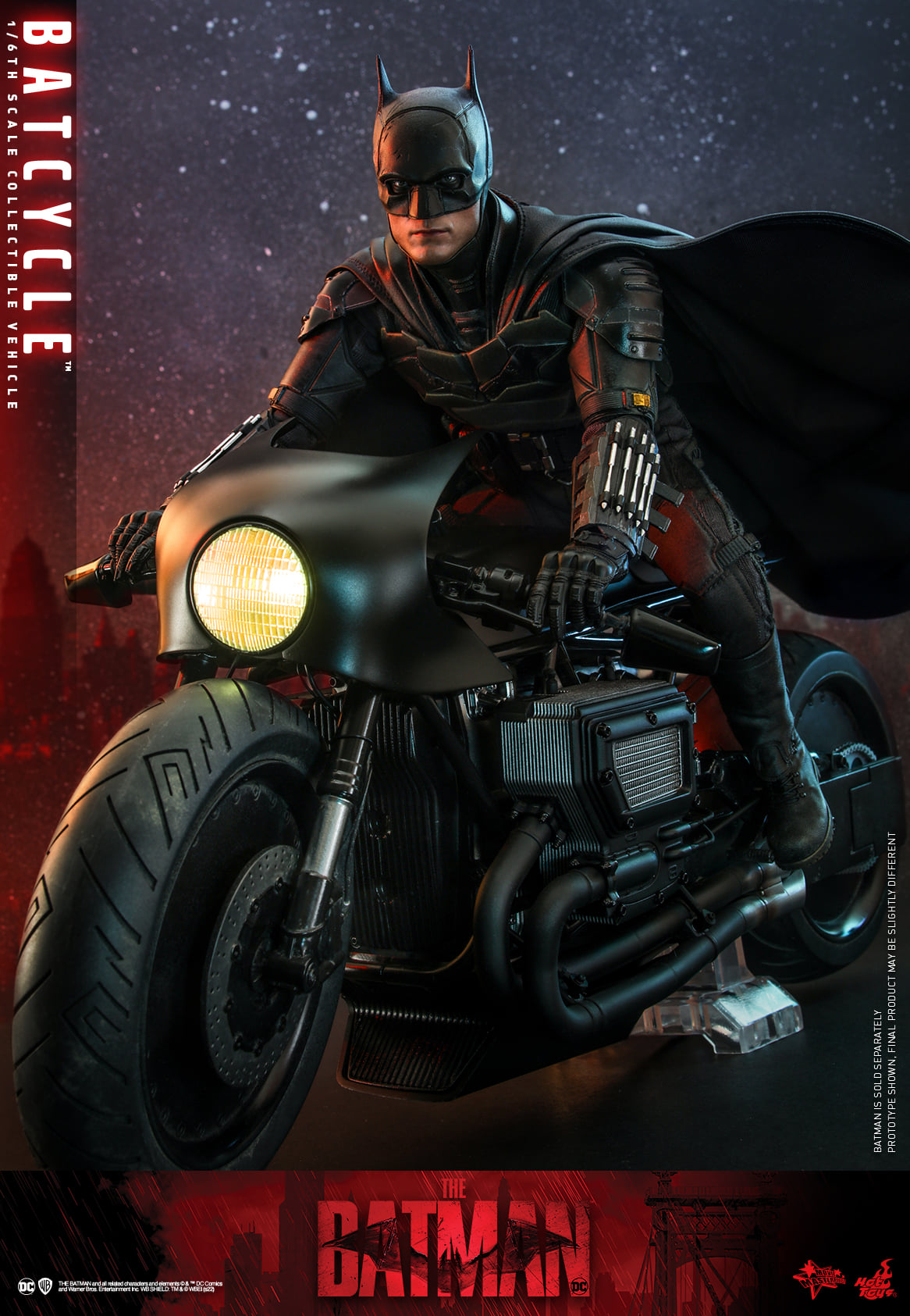 Hot Toys MMS642 1/6 The Batman - Batcycle