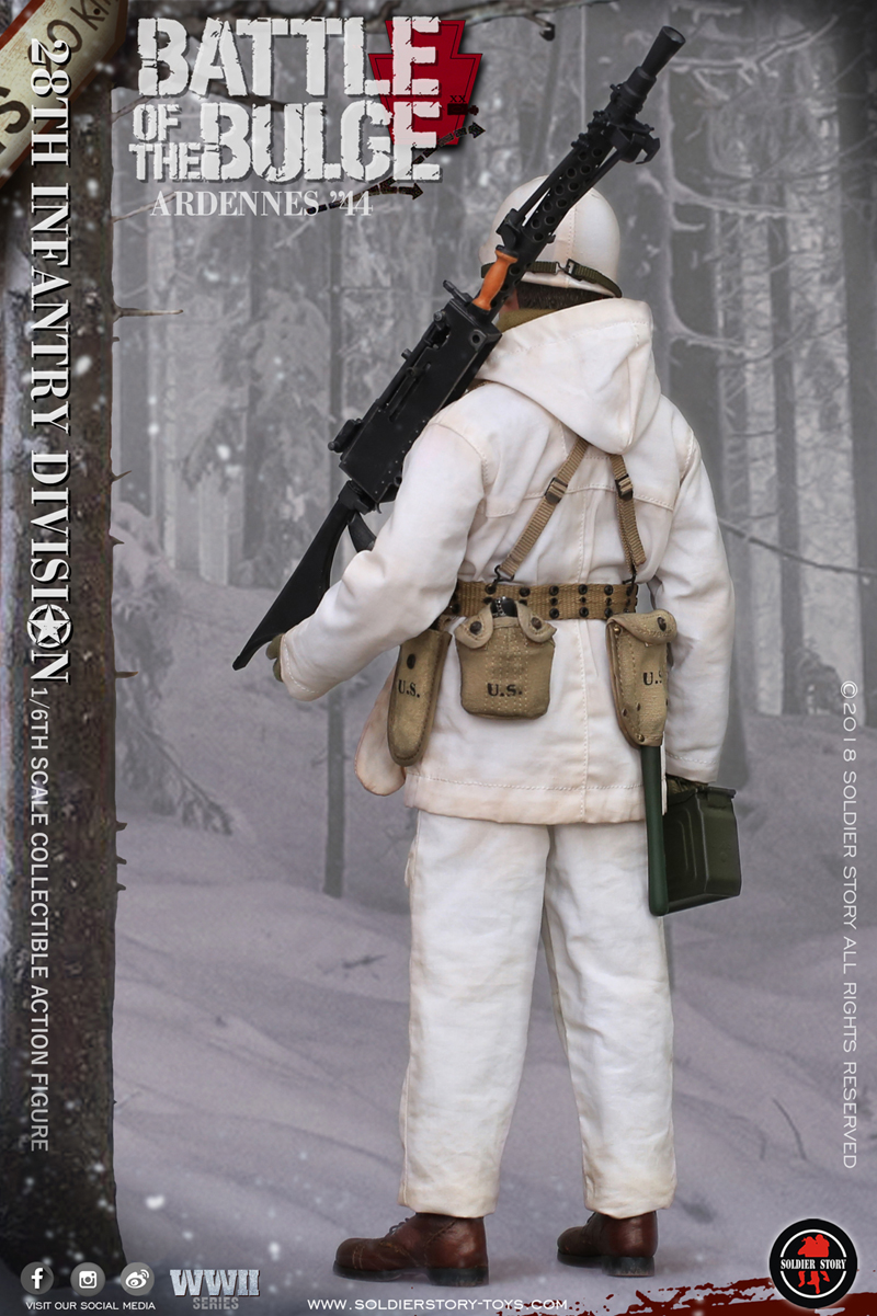 Soldier Story SS-111 WWII Series 28th Infantry Division 1/6 Battle of the Bulge - Ardennes '44
