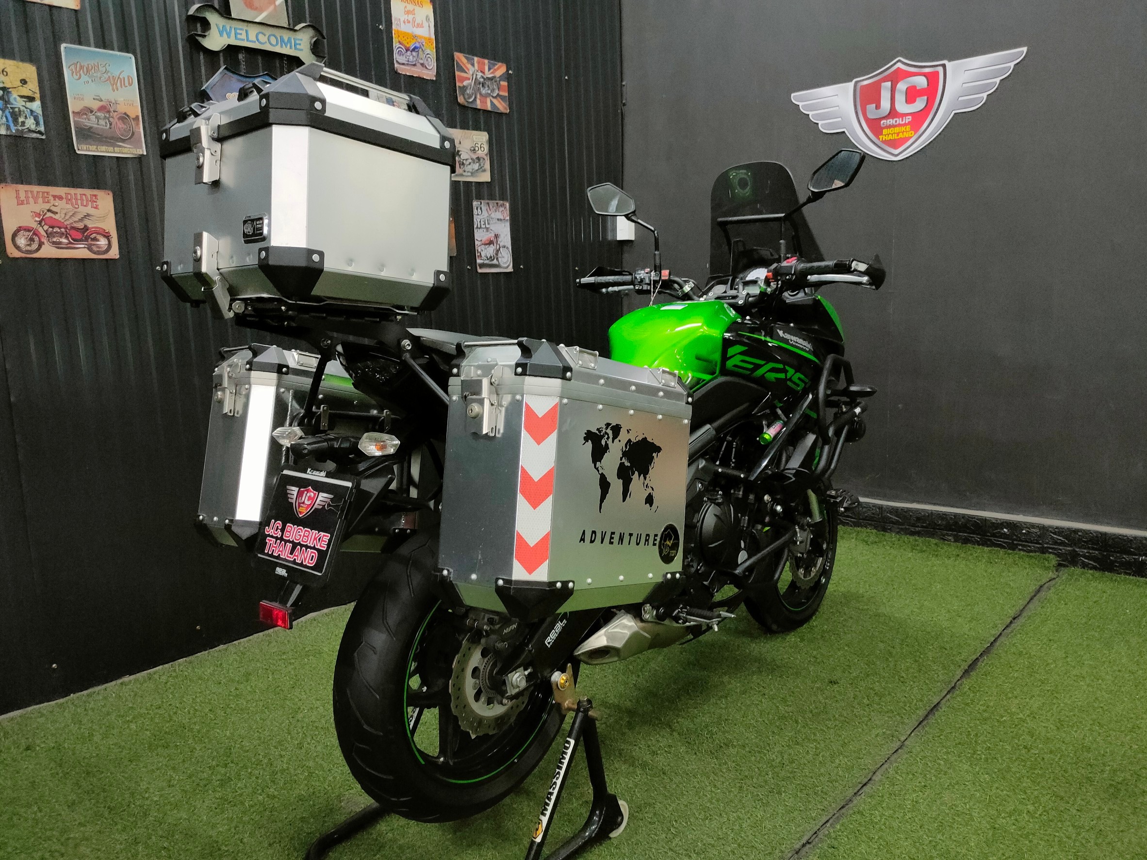 Touringค่ายเขียวมาแว้ว...คันนี้บอกเลยว่า ครบองค์‼️ KAWASAKI VERSYS650 Abs Edition จดปี 2017 "ใส่เกราะครบ รบฝถพร้อมใช้...จัดไปหน้าหนาวนี้ 😘"