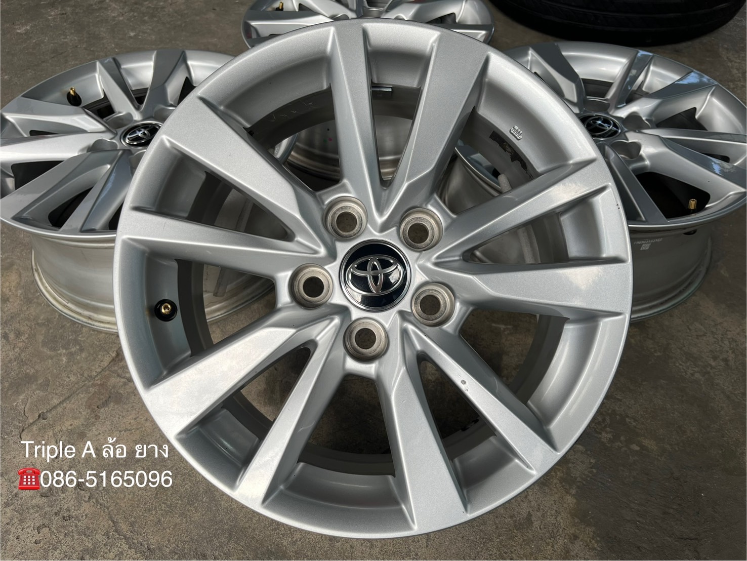 ✨ล้อแม็ก 5รู114✨Toyota Camry รุ่นใหม่ ขอบ 16