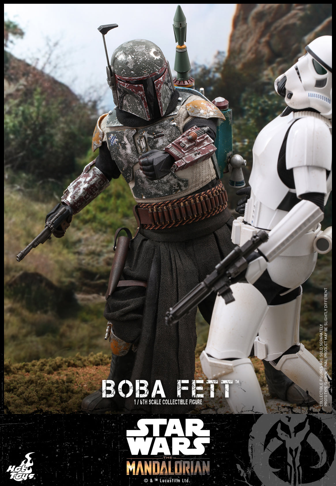 Hot Toys TMS033 1/6 Star Wars: The Mandalorian™ - Boba Fett