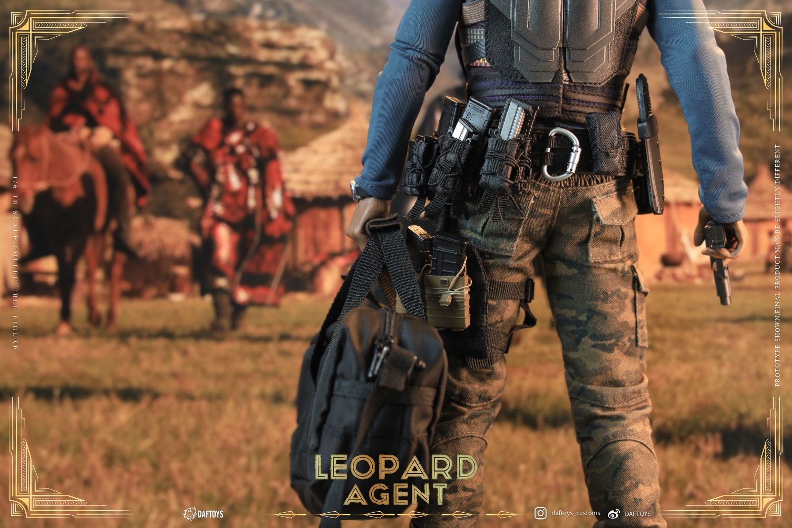 DAFTOYS F018 1/6 Leopard Agent