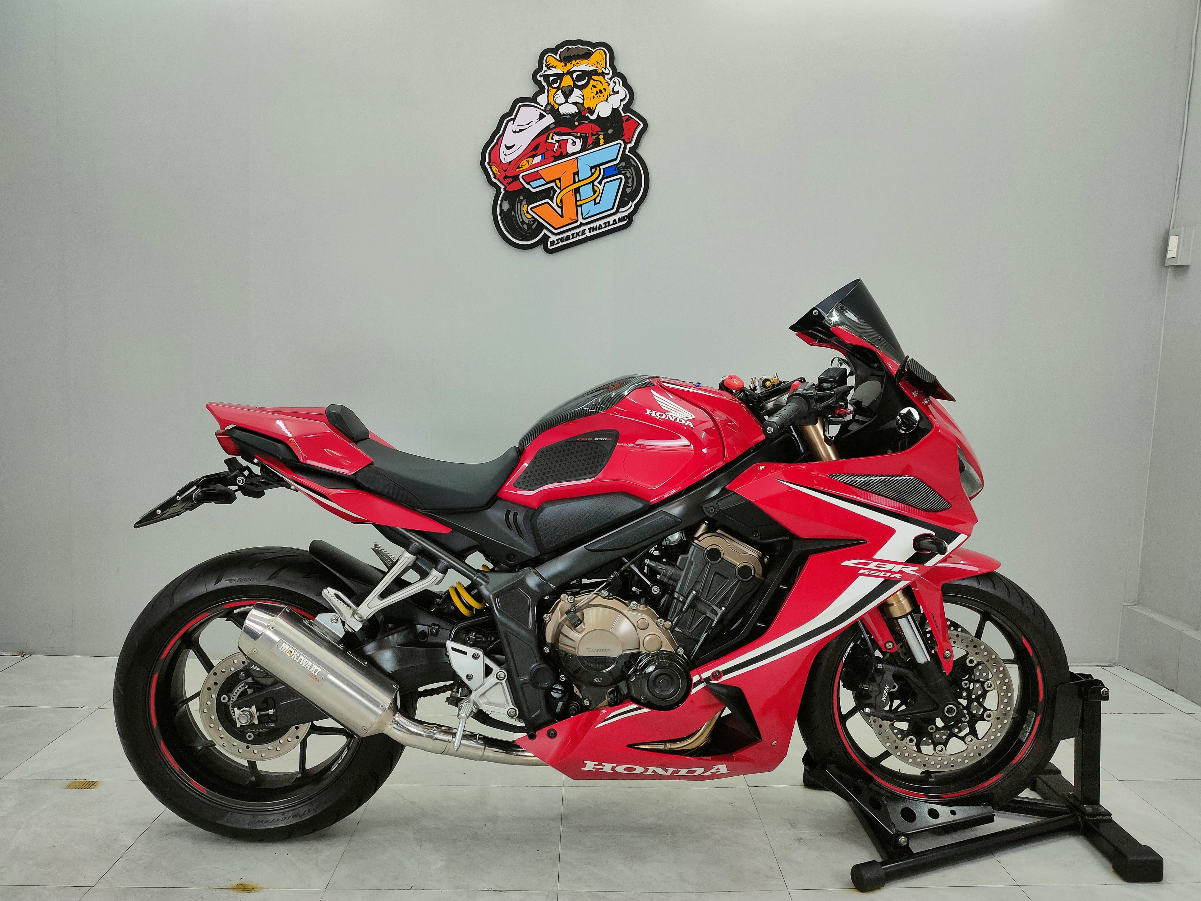 ❌️ ร้าน นี้ ไม่ กรอ ไมล์ ❌️💥 สปอร์ตแต่งเต็ม HONDA CBR650R จดกลางปี 2019 ทรงอย่างดีออกรถเบาๆ