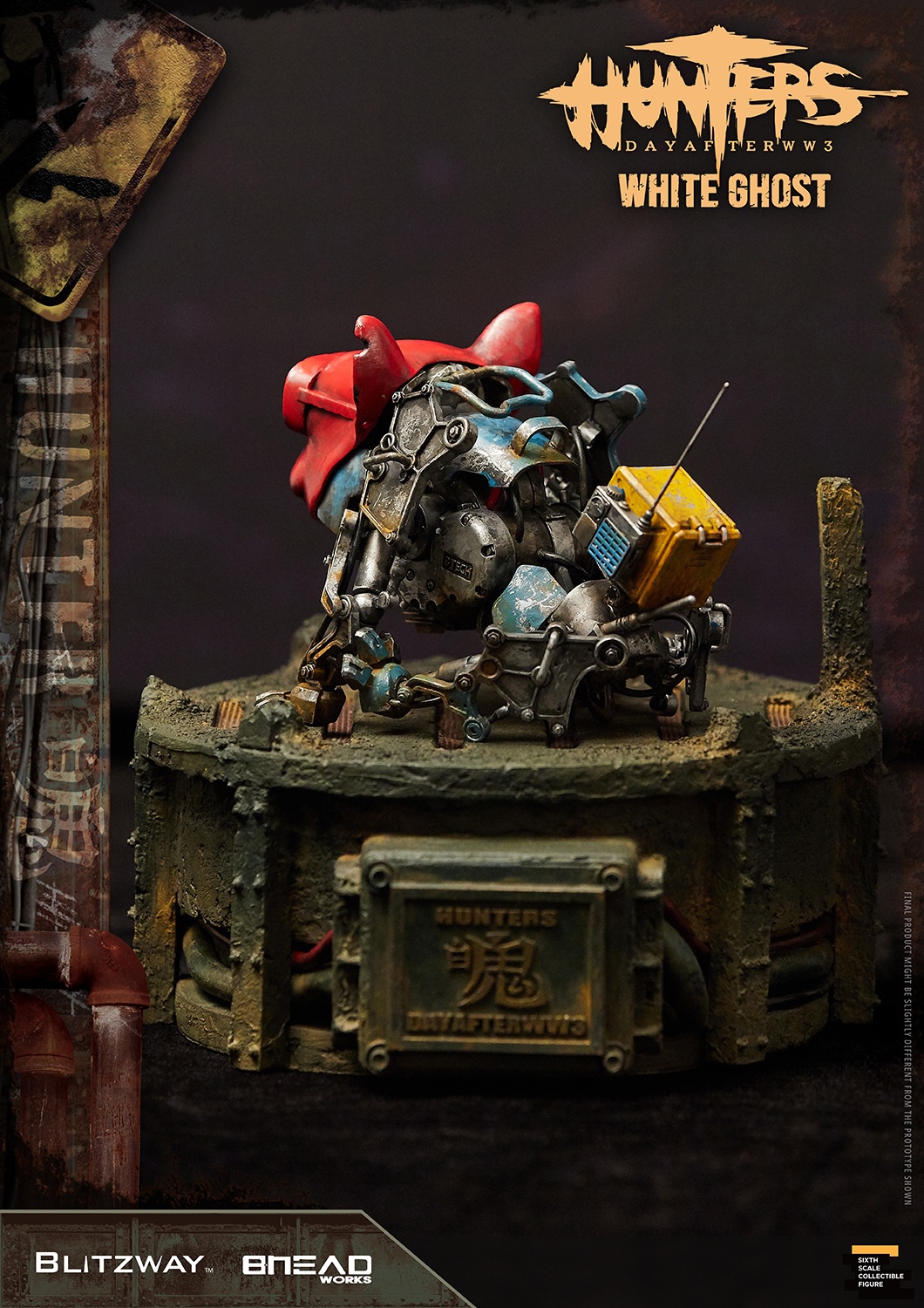 BLITZWAY BW-UMS11801 1/6 Hunters: Day After WW3 - White Ghost