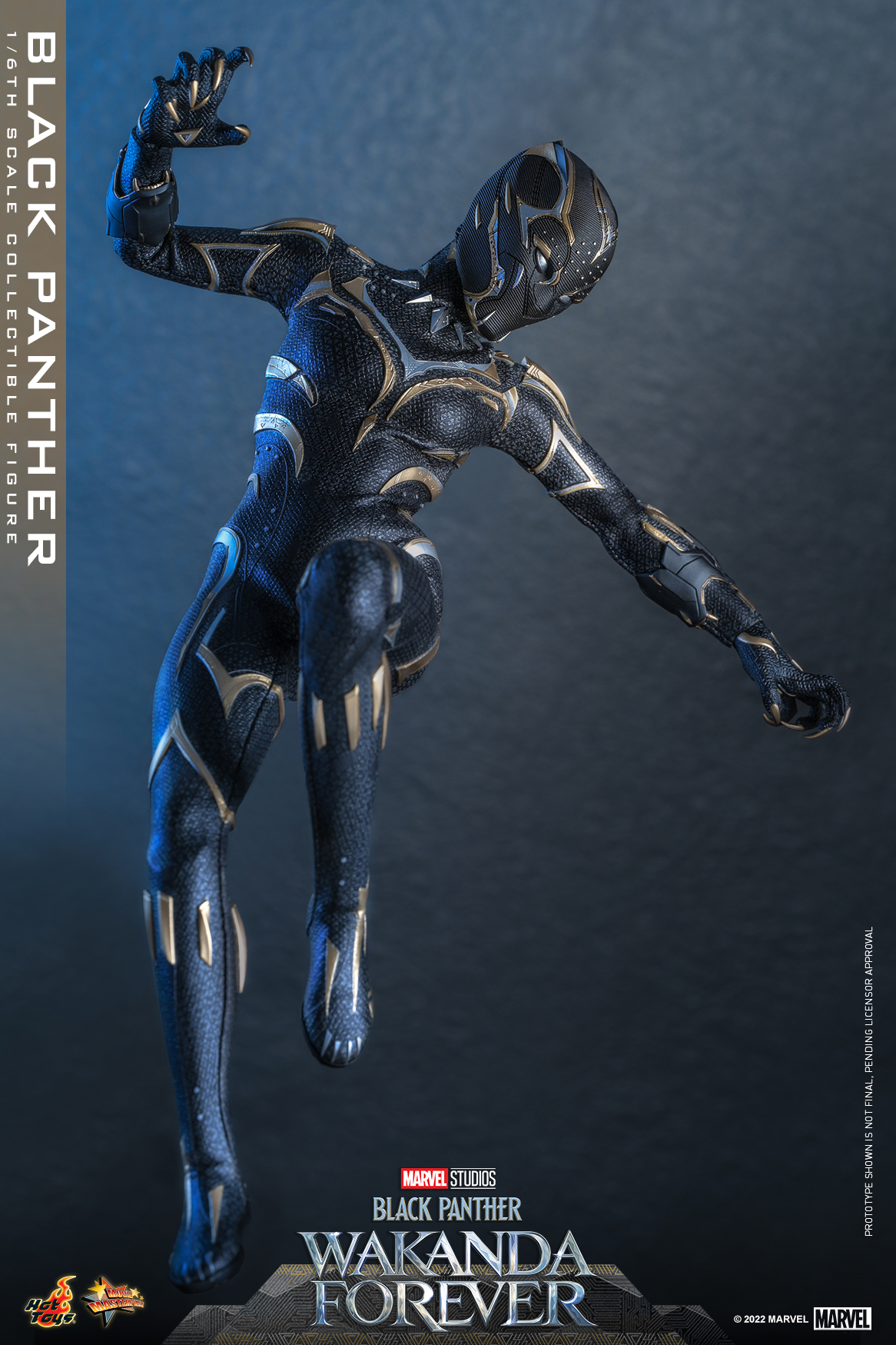 Hot Toys MMS675 1/6 Black Panther: Wakanda Forever - Black Panther