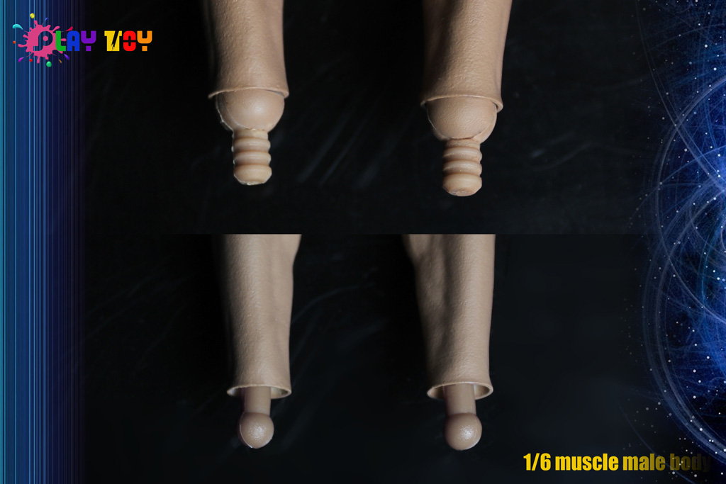 PLAY TOY MB001, MB002 1/6 Muscle male body with 2 joints on the arms
