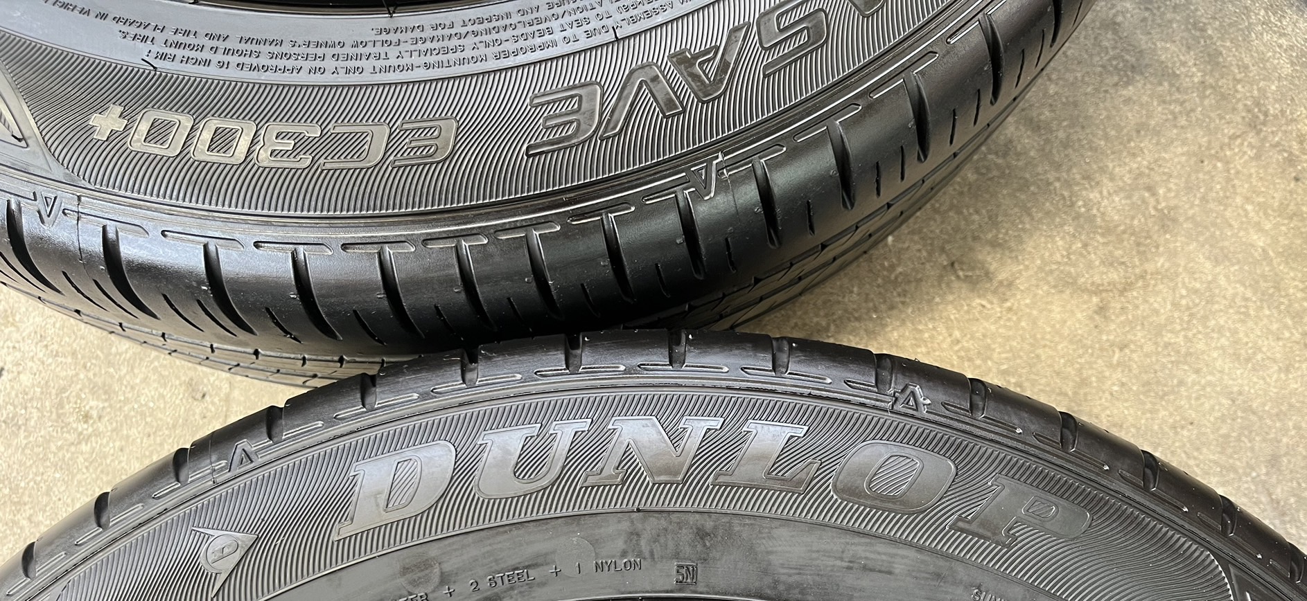 ✨ยางป้ายแดง✨185-60-16 Dunlop💖สวยกริ๊บ💖
