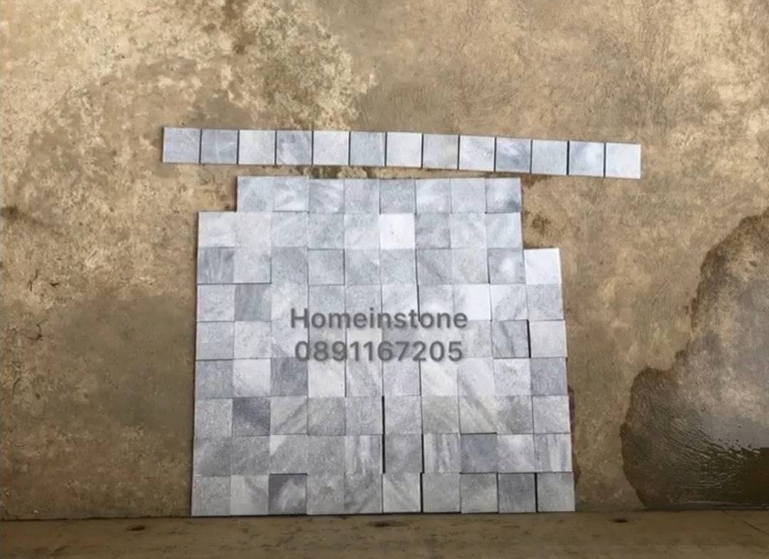 หินปูสระว่ายน้ำ crystal black 10x10,30x60