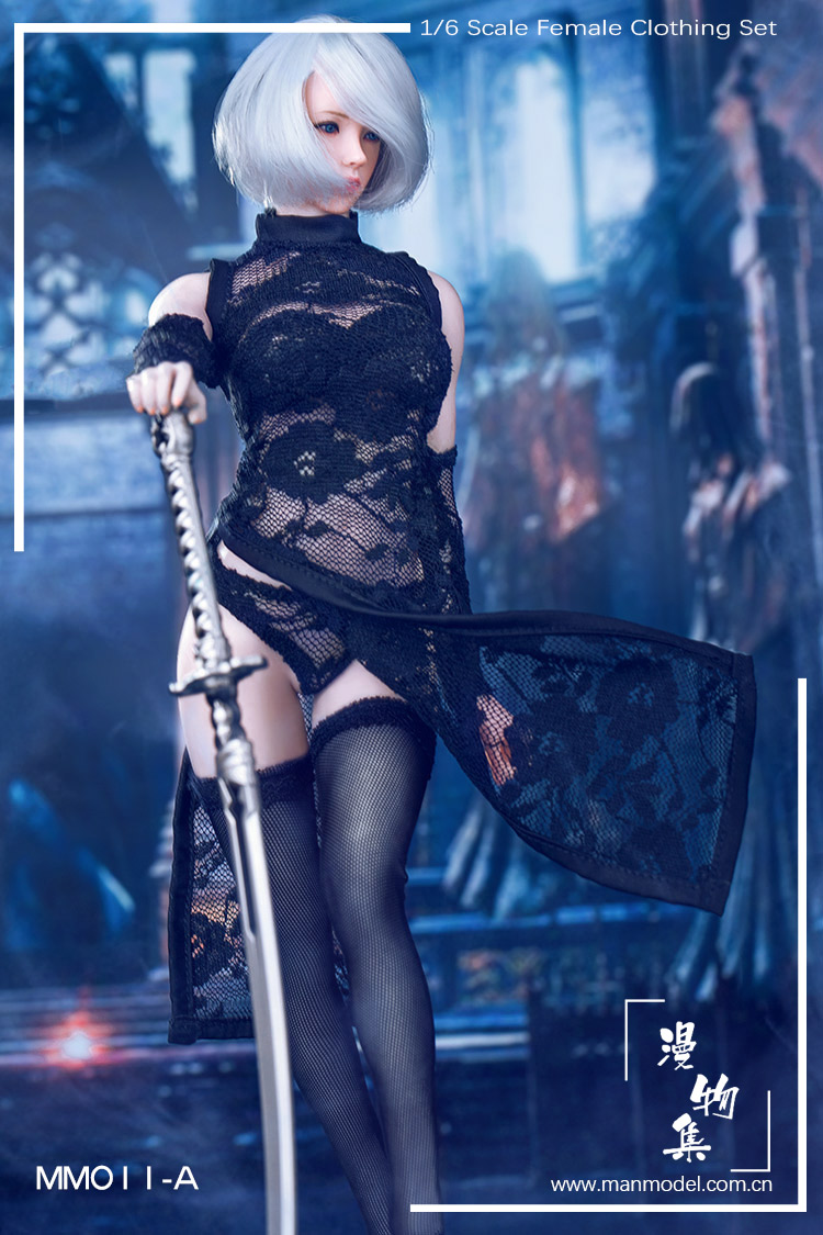 Manmodel MM011C 2B Lace Cheongsam (Red)