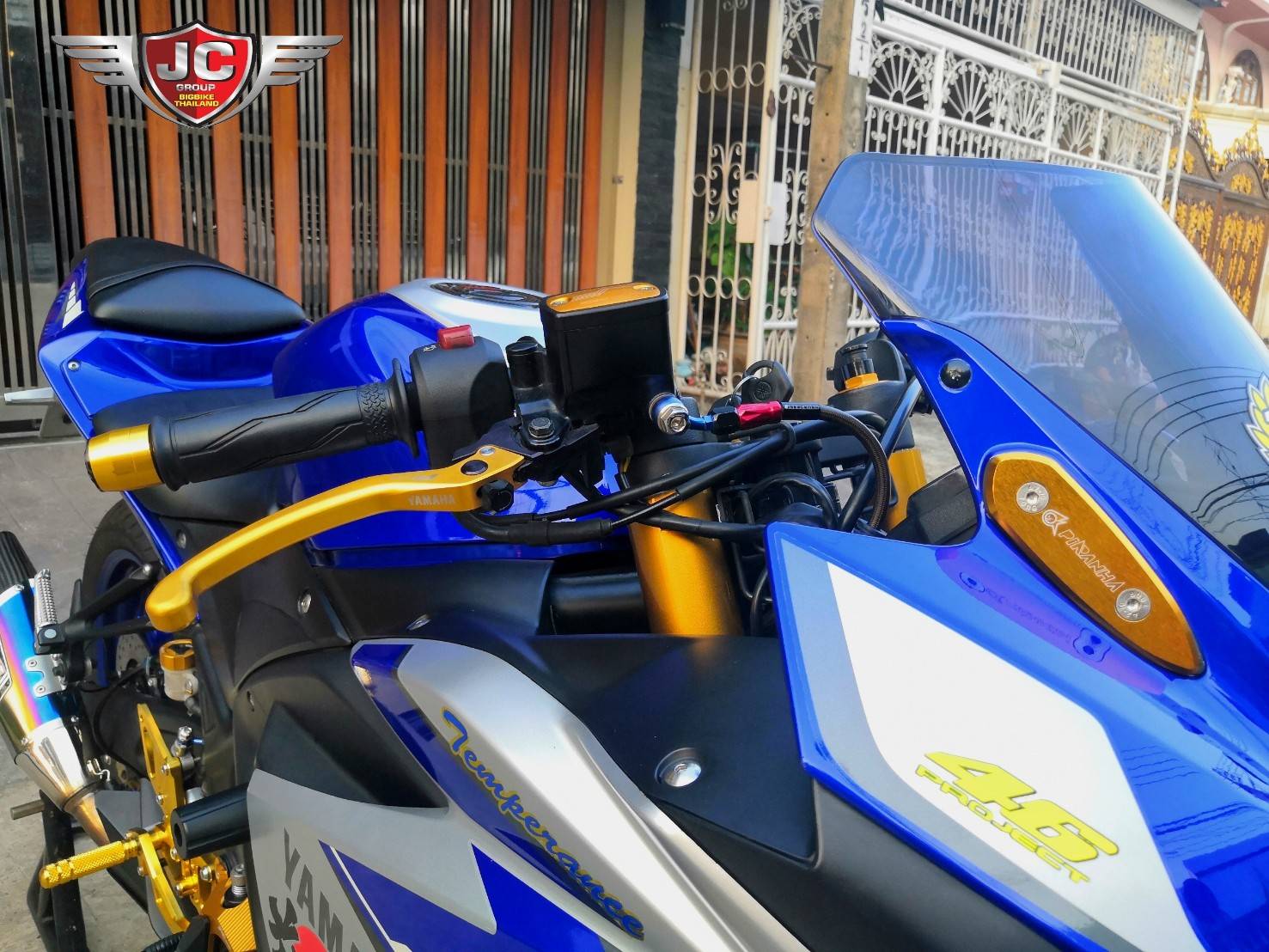 #YZF #R3 ปี2015 ของแต่งเกิน8หมื่น (แค่ท่อกับโช้คปาไป4หมื่นแล้ว) รถบ้านมือเดียว ไมล์6,xxxโลแท้