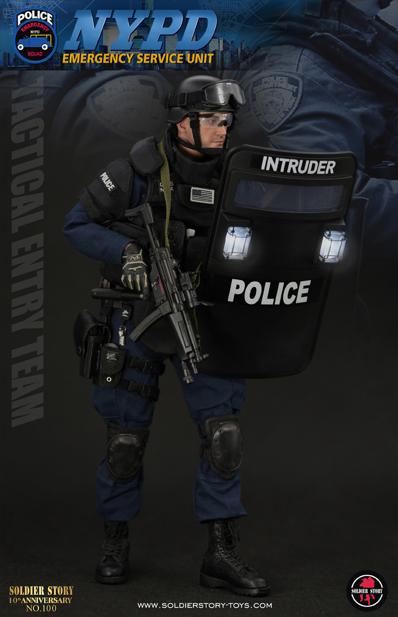 Soldier Story SS100 NYPD ESU “TACTICAL ENTRY TEAM”