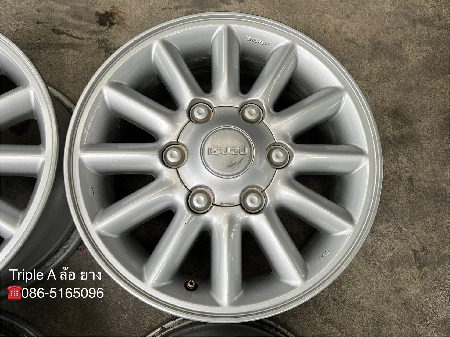 ✨ล้อแม็ก 6รู139✨ISUZU D-Max ขอบ 15💖