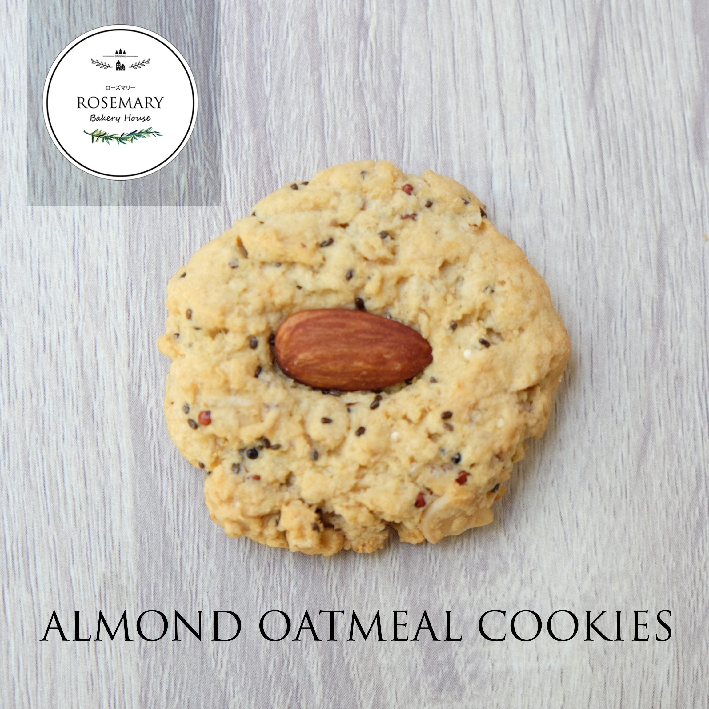 🍪 🌾🌰ALMOND OATMEAL COOKIES 🎅 🎄คุ้กกี้อัลมอนด์ข้าวโอ๊ต - CKH บรรจุกล่องใส #ของขวัญปีใหม่ #คุ้กกี้เพื่อสุขภาพ #แคลรอรี่ต่ำ