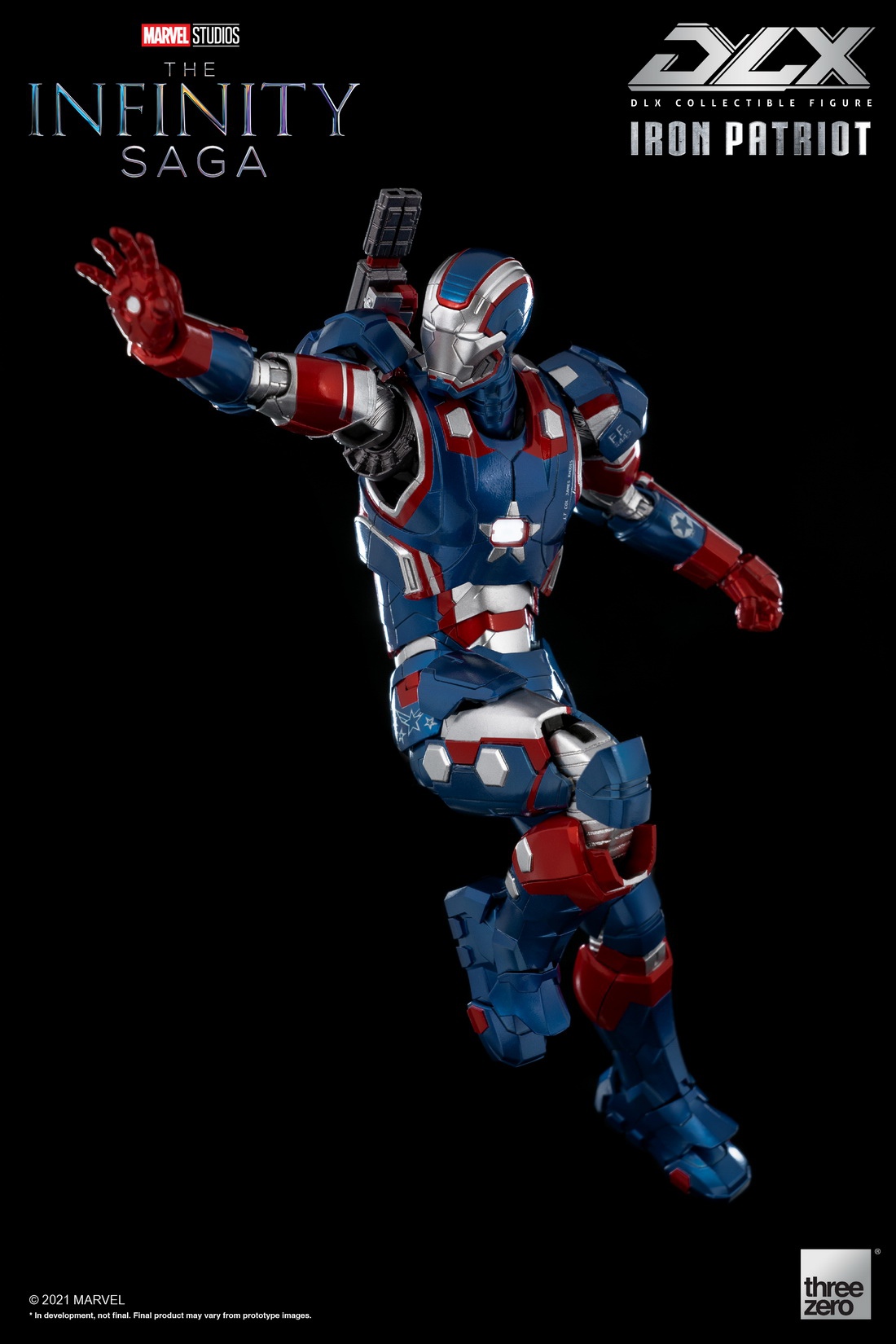 threezero 3Z02570C0 DLX The Infinity Saga - Iron Patriot