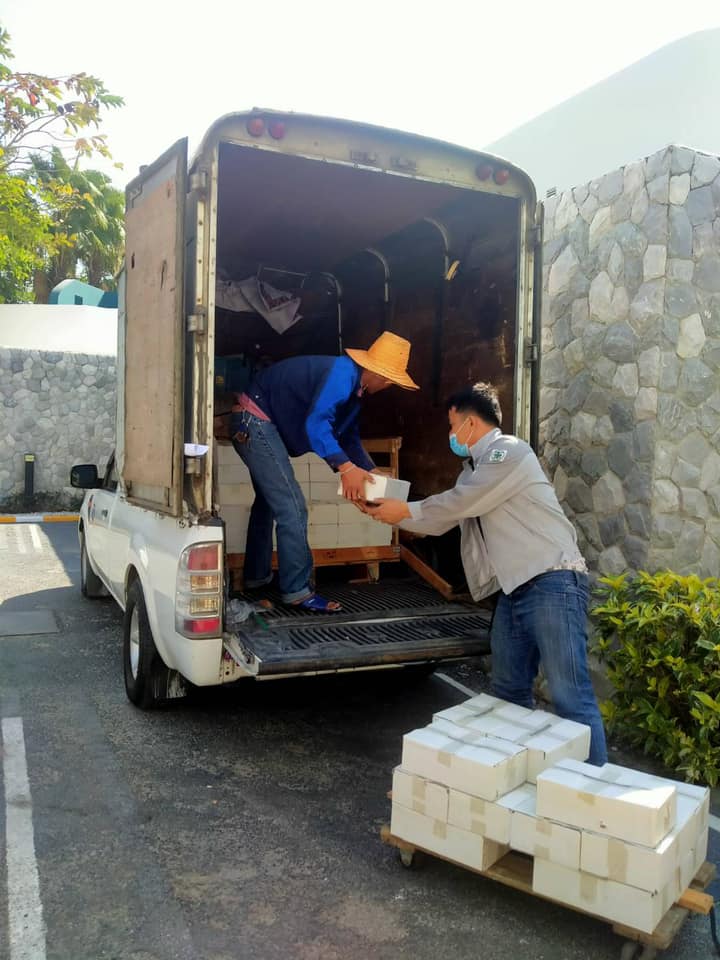 รีวิวจัดส่ง Silver Grey หินลายเสือ Santory Hua Hin