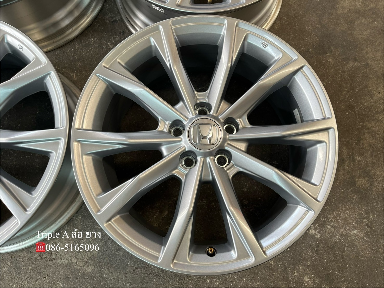 ✨ล้อแม็กป้ายแดง 5รู114✨Honda CRV G6 รุ่นใหม่ล่าสุด ขอบ 18💖สวยกริ๊บ💖