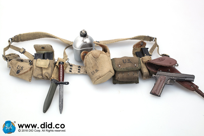 DID A80129 WWII US Army 77th Infantry Division - Captain Sam