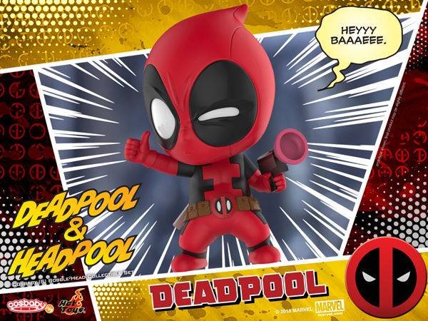 HOT TOYS COSB483 DEADPOOL & HEADPOOL COSBABY (S) SET