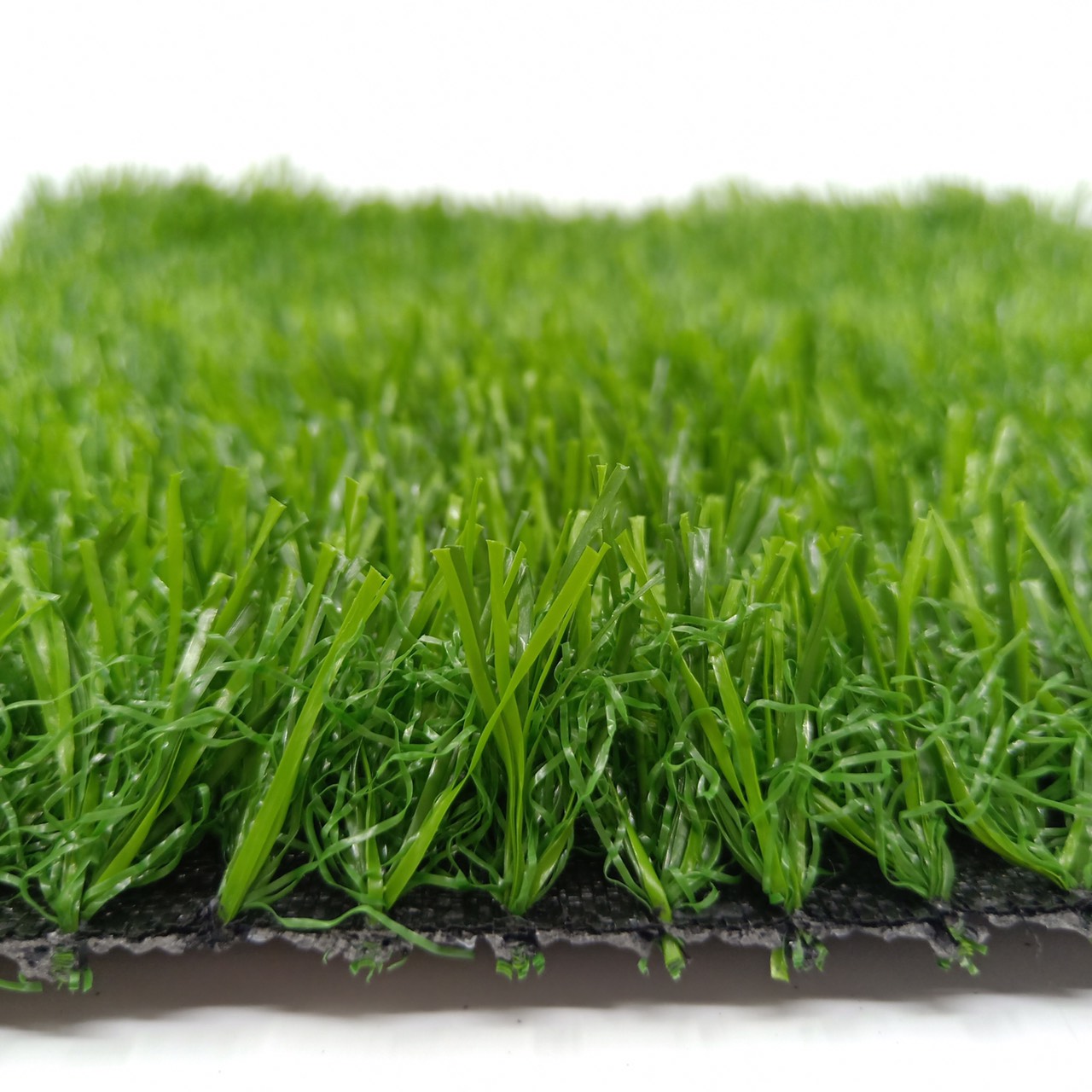 la la grass หญ้าเทียม ขนยาว 2.5 cm เขียวล้วน 1เมตร x 1เมตร