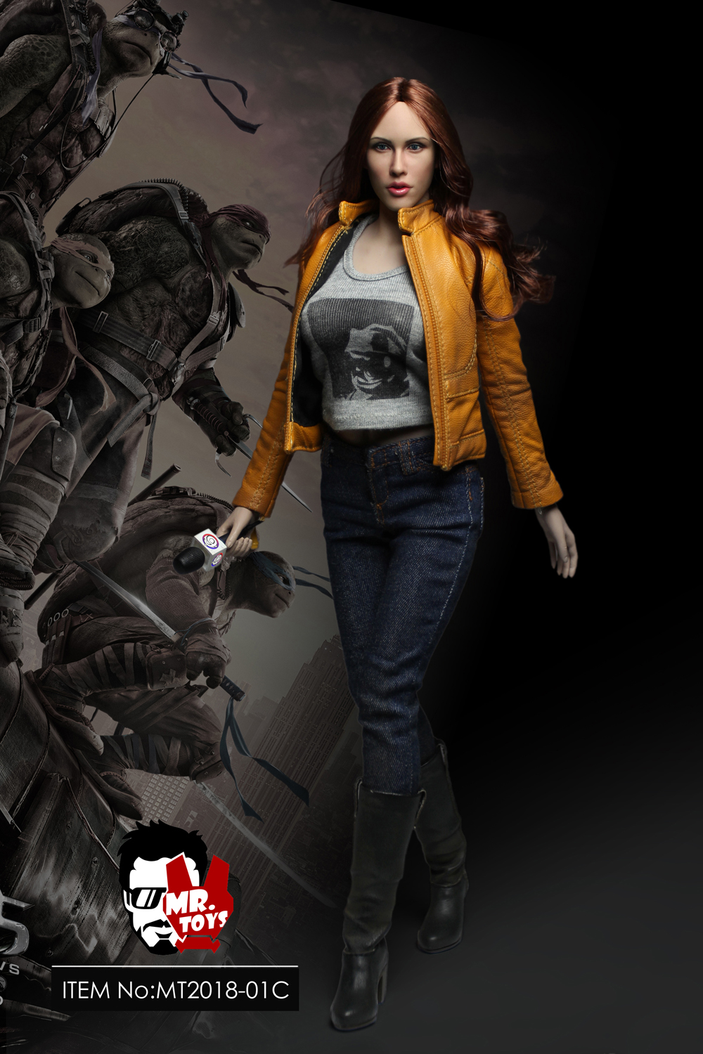 MR.TOYS MT2018-01-C Red Hair Megan Fox set