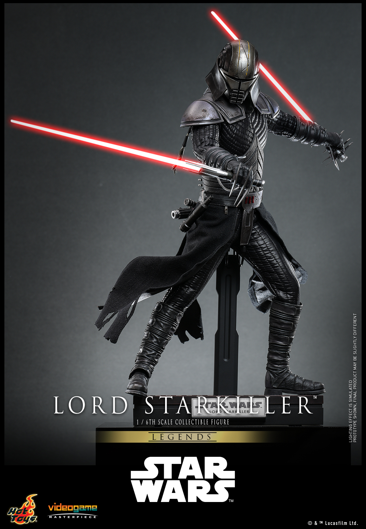 Hot Toys VGM63 Star Wars™ - Lord Starkiller™