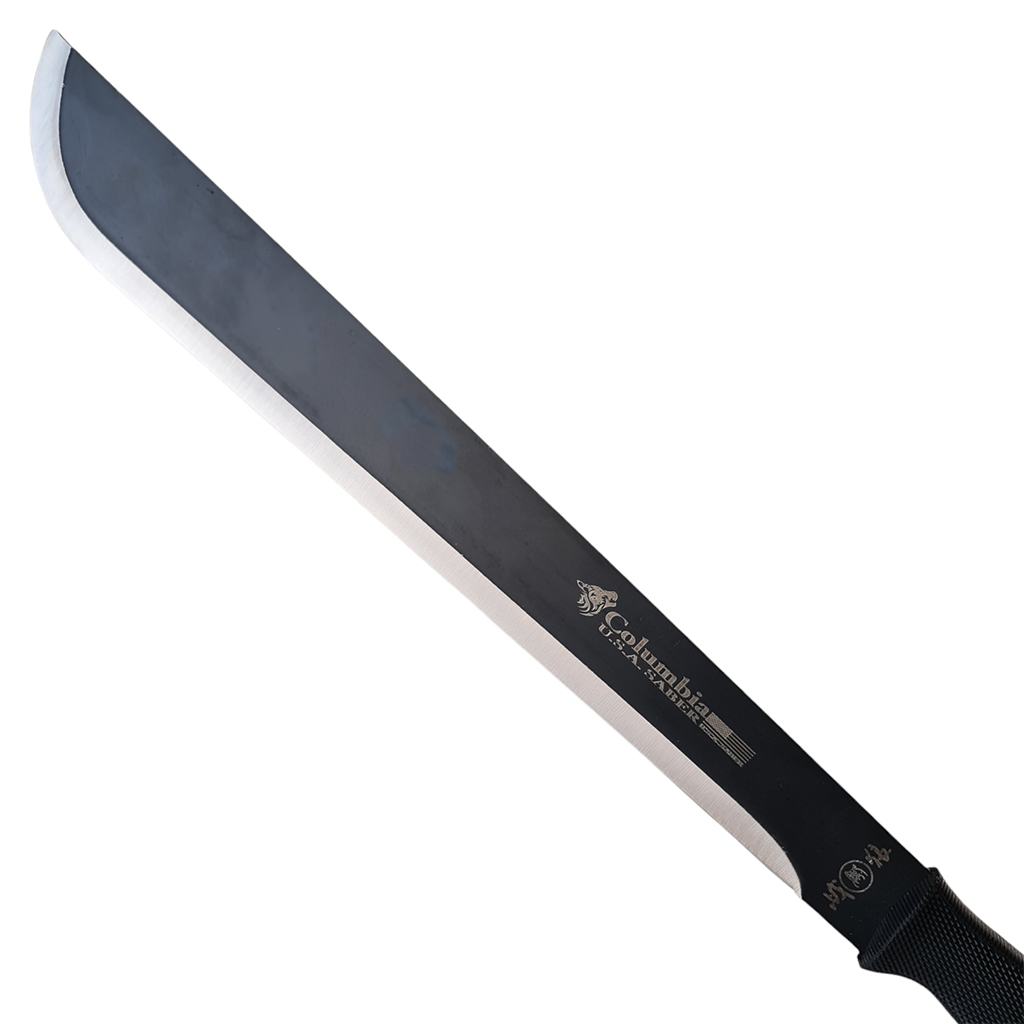 มีดเดินป่า มีดมาเชเต้ Machete ขนาดยาว 22.5 นิ้ว (57 ซม.) พร้อมซองไนล่อนสำหรับเก็บมีด