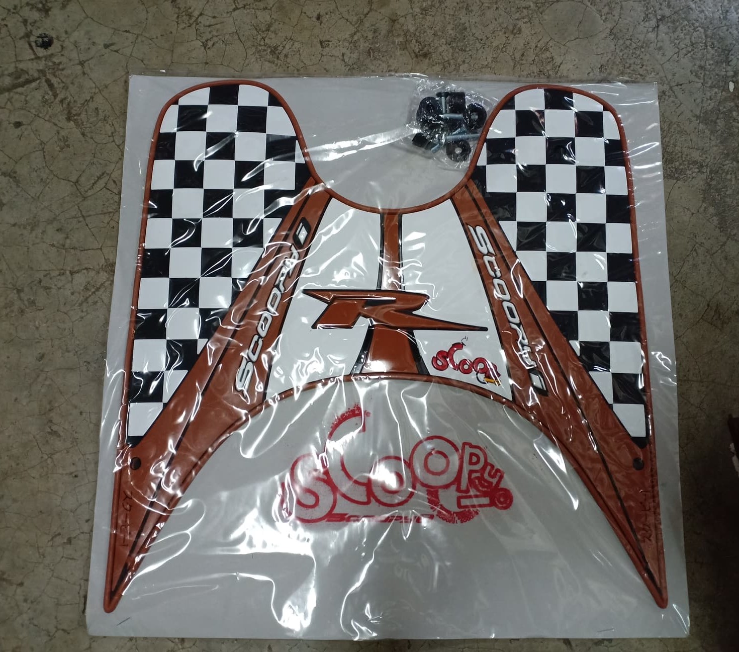 ยางปูพื้น scoopy i รุ่นเก่า สกูปปี้ไอ รุ่นเก่า C