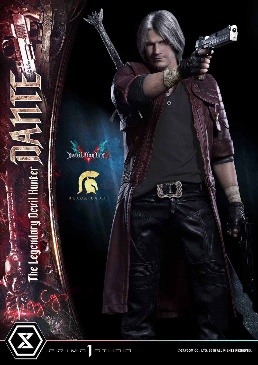Prime 1 Studio HDMMBLDMCV-01 1/2 Devil May Cry 5 - Dante (Black Label)