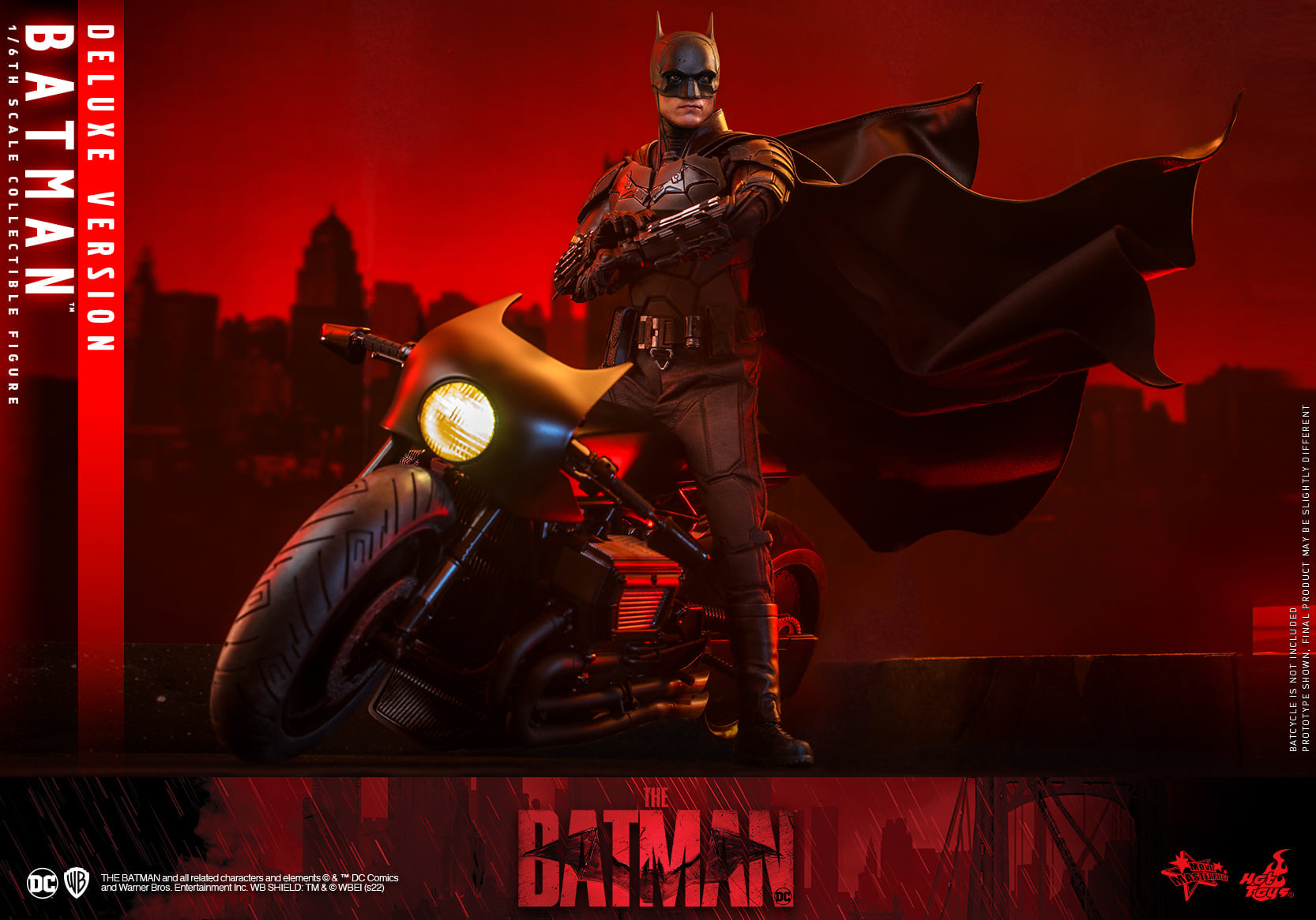 Hot Toys MMS639 1/6 The Batman - Batman (Deluxe Version)