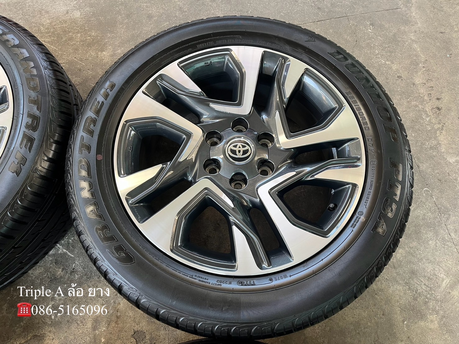 ♨️ปี 24♨️✨ล้อแม็กพร้อมยางป้ายแดง✨Toyota Fortuner Legender รุ่นใหม่ ขอบ 20💖สวยกริ๊บ💖