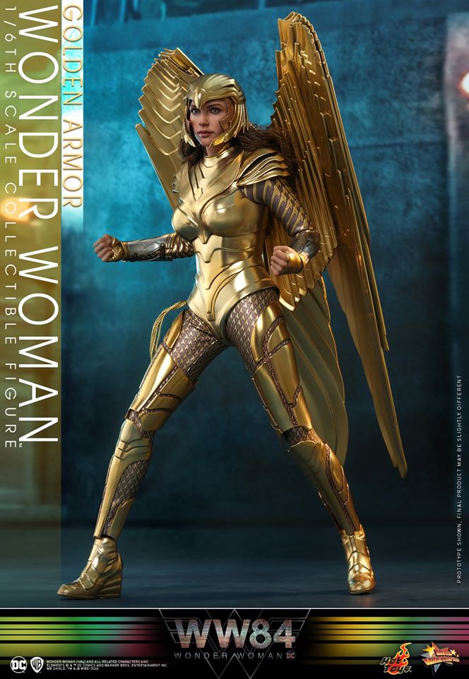 Hot Toys MMS577 1/6 Wonder Woman 1984 - Golden Armor Wonder Woman