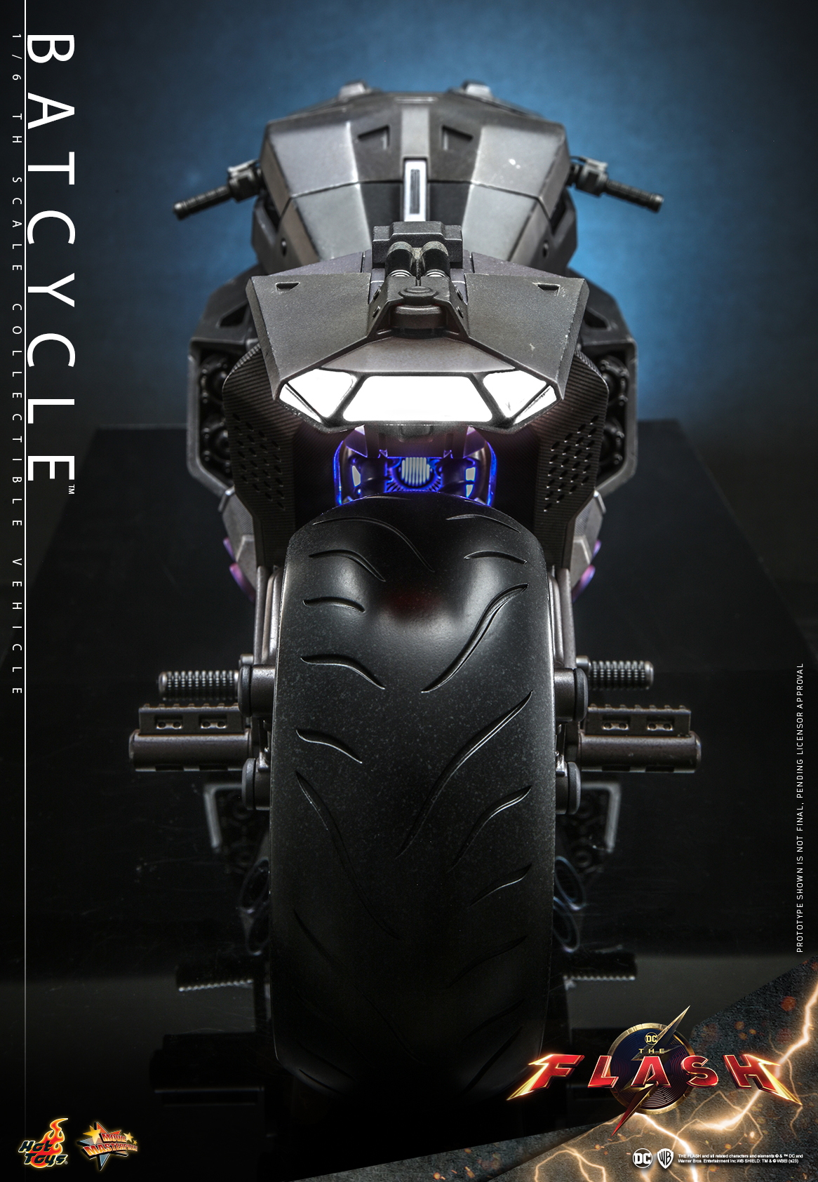 Hot Toys MMS704 1/6 The Flash - Batcycle