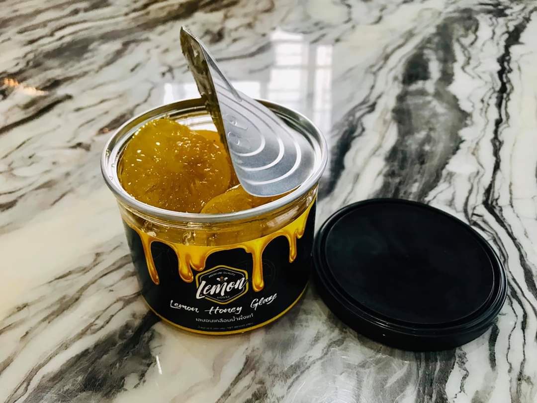 เลมอนเคลือบน้ำผึ้งป่าแท้ 100% lemon house เกรดพรีเมี่ยม เลม่อน เฮ้าส์