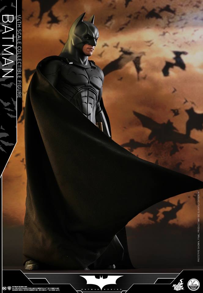 Hot Toys QS009 BATMAN BEGINS 1/4 BATMAN