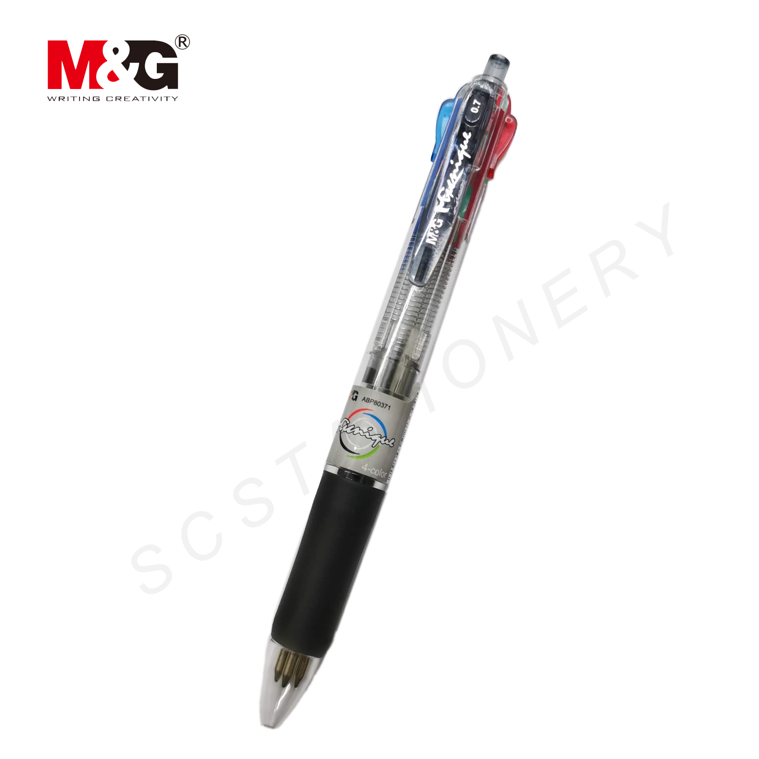 ปากกาลูกลื่น 4สี M&G NO.ABP-80371 1ด้าม