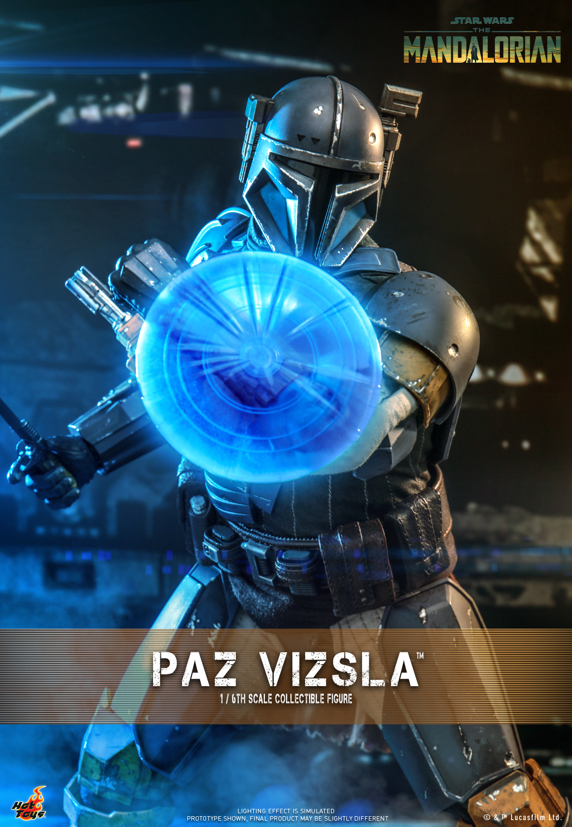 Hot Toys TMS097 1/6 Star Wars: The Mandalorian - Paz Vizsla