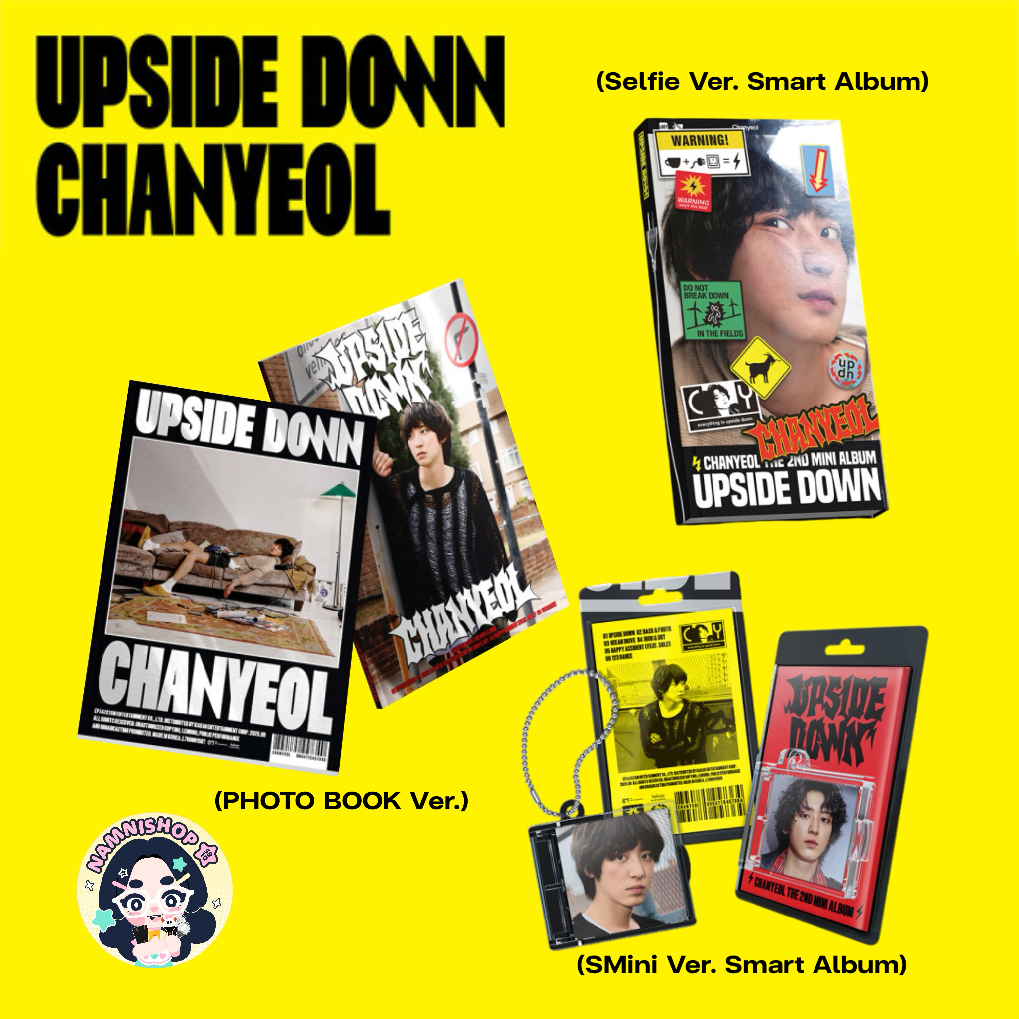 [PRE] CHANYEOL - 2nd Mini Album Upside Down