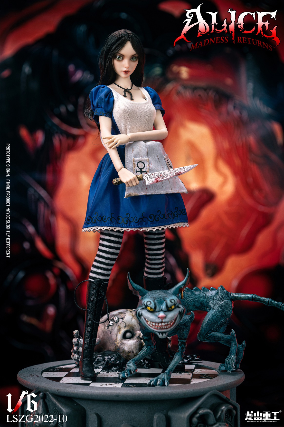 Long Shan Jin Shu LSZG2022-10 1/6 Alice Returns Crazily