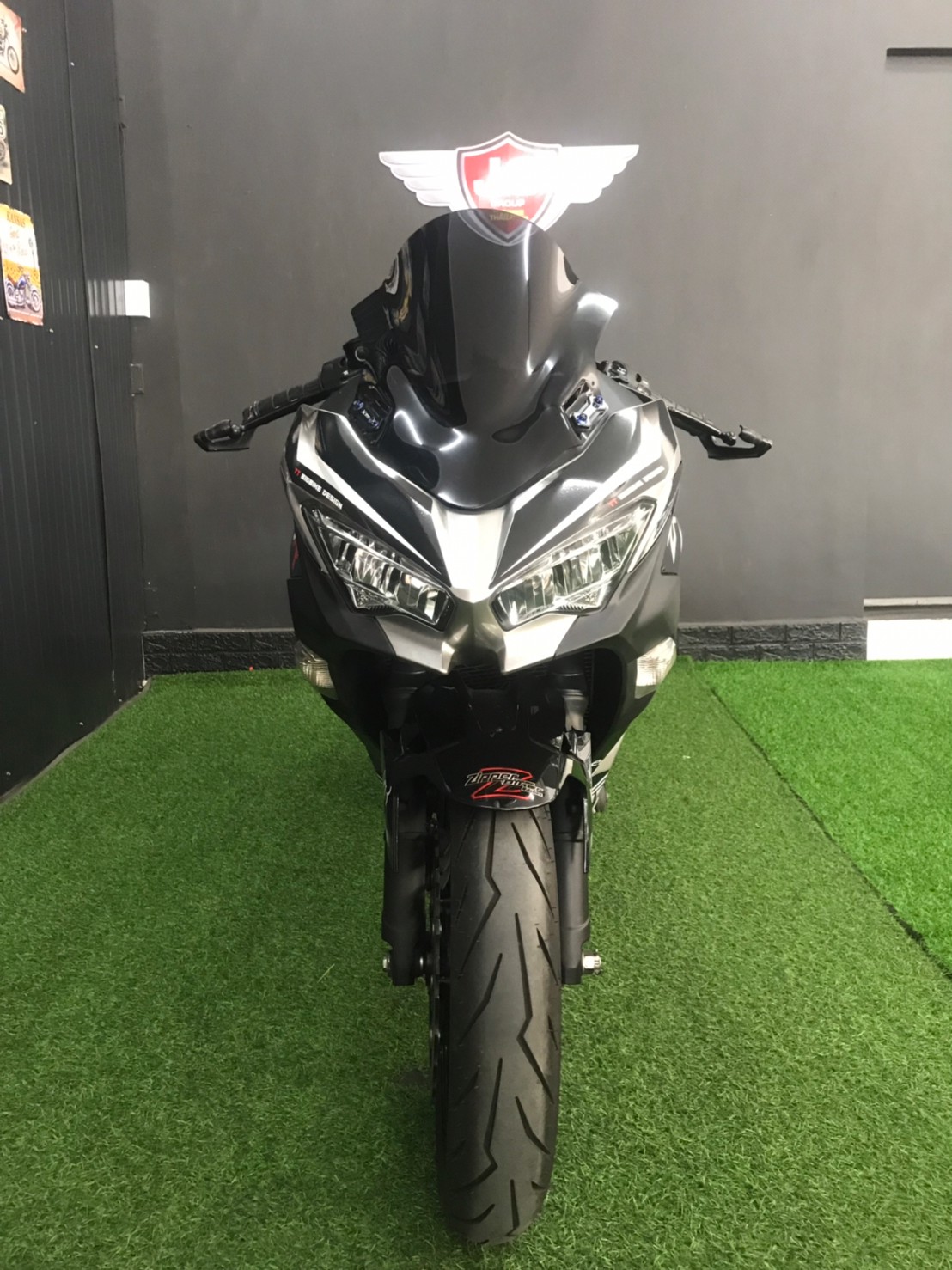🚀 Ninja400 ปี 2019 🔥ดุดันมากคันนี้กับสติ๊กเกอร์แต่ง RACE BULL🔥